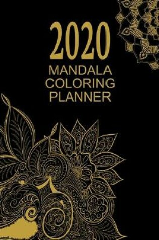 Cover of Mandala Coloring Planner 2020