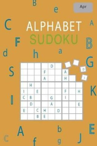 Cover of Alphabet Sudoku April