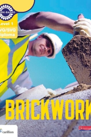 Cover of Level 1 NVQ/SVQ Diploma Brickwork Candidate Handbook