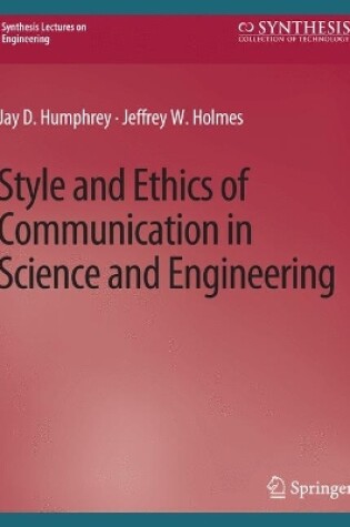 Cover of Style and Ethics of Communication in Science and Engineering