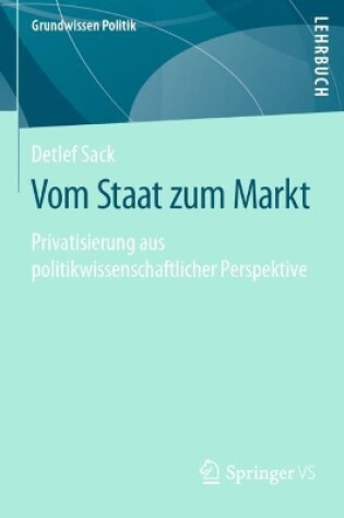 Cover of Vom Staat Zum Markt