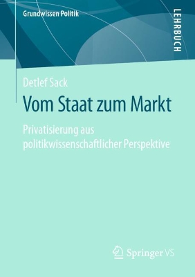 Book cover for Vom Staat Zum Markt