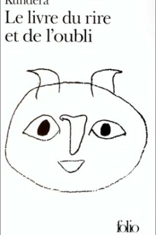 Cover of Le livre du rire et de l'oubli