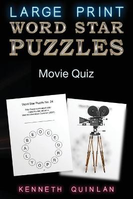 Book cover for Word Star Puzzles - Movie Quiz