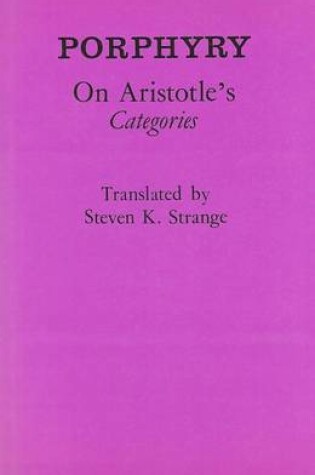 Cover of On Aristotle's "Categories"