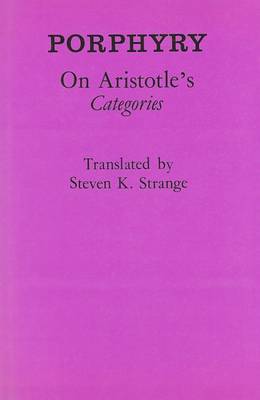 Book cover for On Aristotle's "Categories"