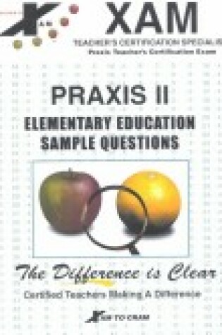 Cover of Praxis Elementary Education and Middle Grade Teacher Certification