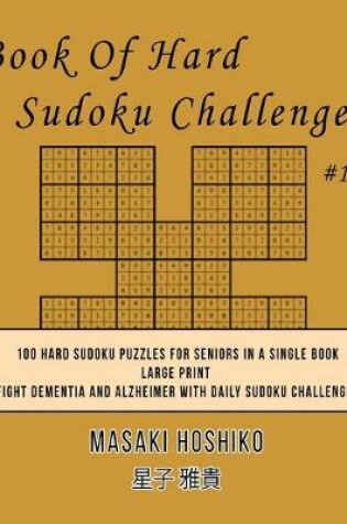 Cover of Book Of Hard Sudoku Challenges #18