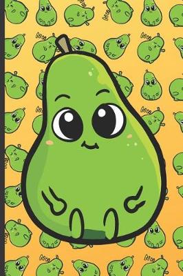 Book cover for Smiling Avocado Notebook