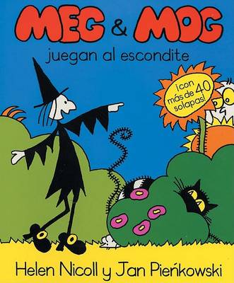 Book cover for Meg y Mog Juegan Al Escondite