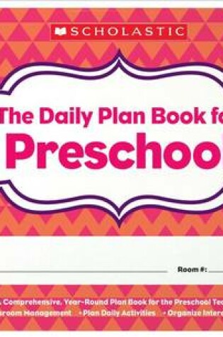 Cover of The Daily Plan Book for Preschool