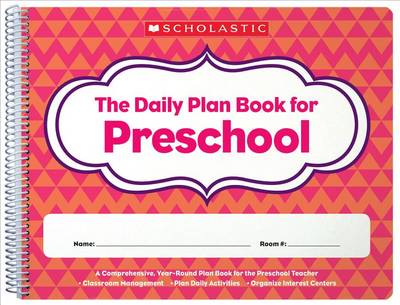 Book cover for The Daily Plan Book for Preschool