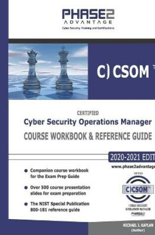 Cover of Certified Cyber Security Operations Manager