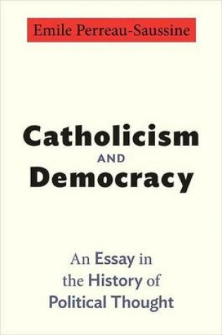 Cover of Catholicism and Democracy