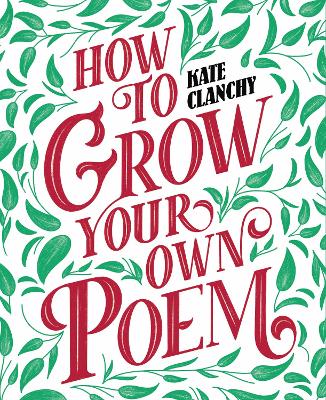 Book cover for How to Grow Your Own Poem