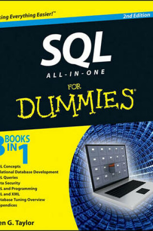 Cover of SQL All–in–One For Dummies