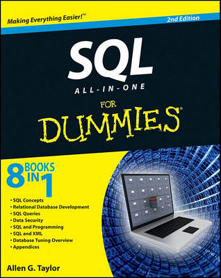 Book cover for SQL All–in–One For Dummies