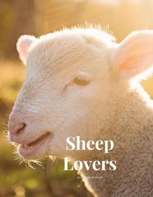 Book cover for Sheep Lovers 100 page Journal