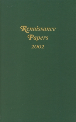 Book cover for Renaissance Papers 2002