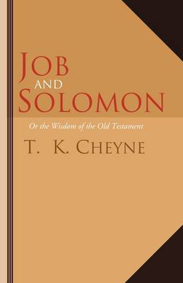 Book cover for Job and Solomon