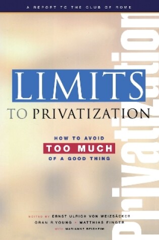 Cover of Limits to Privatization