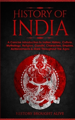 Book cover for History of India