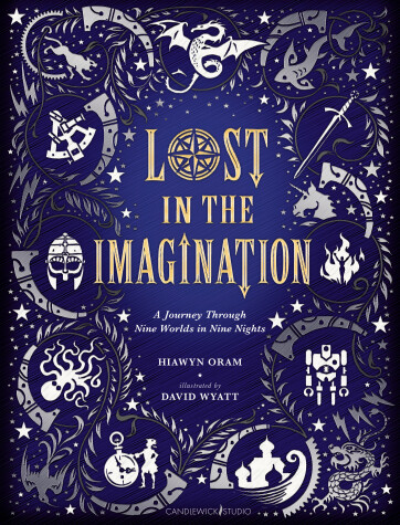 Book cover for Lost in the Imagination: A Journey Through Nine Worlds in Nine Nights