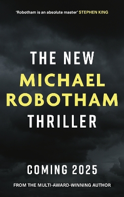 Book cover for The New Michael Robotham Thriller