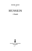 Book cover for Hussein