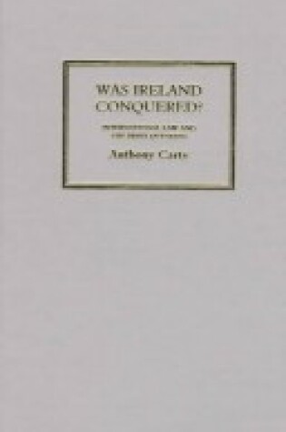 Cover of Was Ireland Conquered?