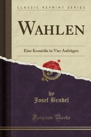 Cover of Wahlen