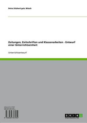 Book cover for Zeitungen, Zeitschriften Und Klassenarbeiten