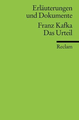 Cover of Der Urteil