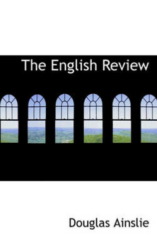 Cover of The English Review