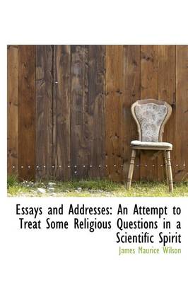 Book cover for Essays and Addresses