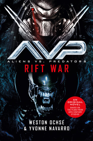 Book cover for Aliens vs. Predators: Rift War