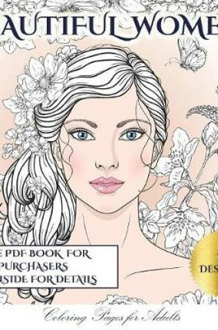 Cover of Beautiful Women Coloring Pages for Adults