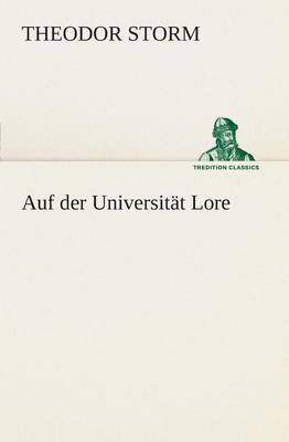 Book cover for Auf der Universität Lore