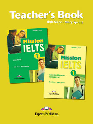 Book cover for Mission IELTS 1 Teacher's Book (international)