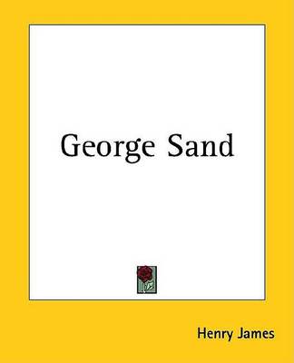 Book cover for George Sand