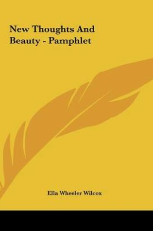 Cover of New Thoughts and Beauty - Pamphlet