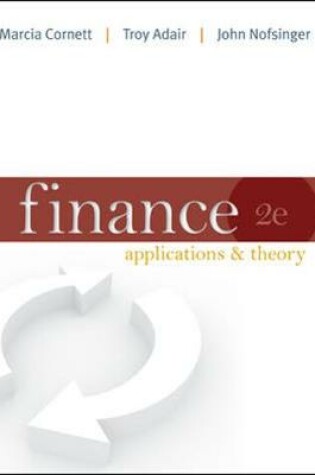 Cover of Finance: Applications and Theory with Connect Access Card