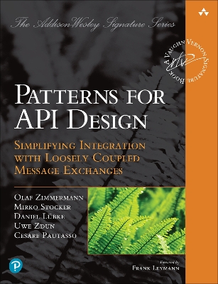 Book cover for Patterns for API Design