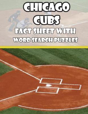 Book cover for Chicago Cubs Fact Sheets with Word Search Puzzles