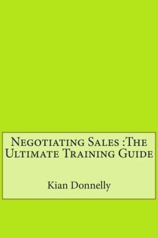 Cover of Negotiating Sales