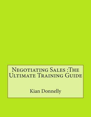 Book cover for Negotiating Sales