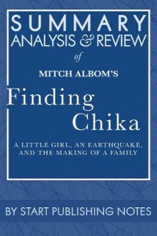 Cover of Summary, Analysis, and Review of Mitch Albom's Finding Chika