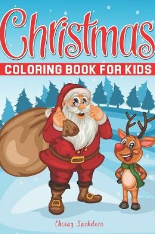 Cover of Christmas Coloring Book for Kids