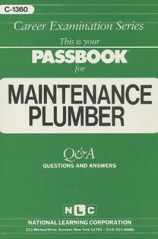 Cover of Maintenance Plumber