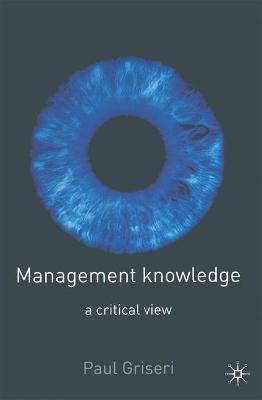 Book cover for Management Knowledge